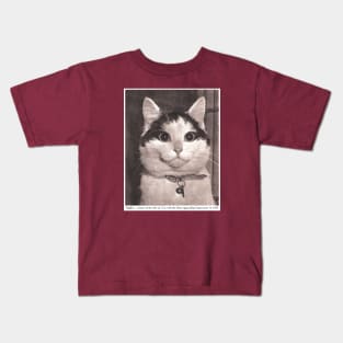 Buffins - Cat with the Most Appealing Expression in 1958 Kids T-Shirt